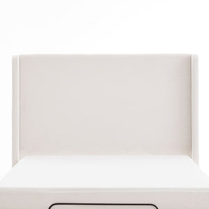 Caron 4.0 - Queen Size Adjustable Bed Frame With Wireless Remote Control, Head And Foot Incline, Massage Function - Black / Gray