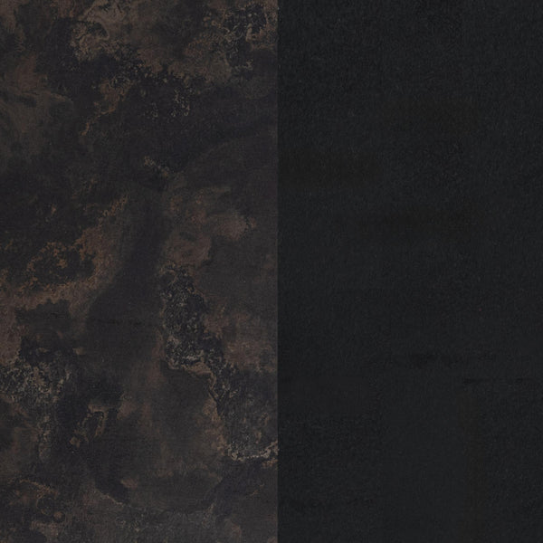 Amilio - Tall Cabinet - Rust Noir