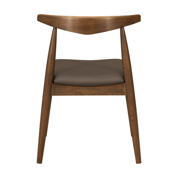 Dining Chairs With Ergonomic Backrest (Set of 2)