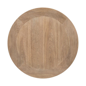 Haven Hills - Round End Table - Camel Beige