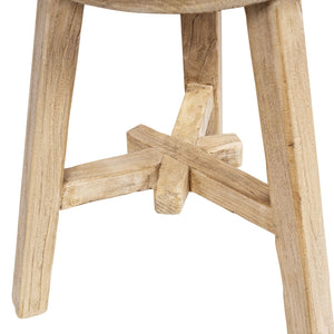 Linden - Round Stool - Light Brown