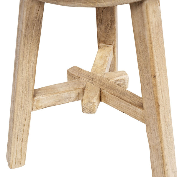 Linden - Round Stool - Light Brown
