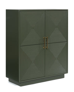 Geirwood - Accent Cabinet - Dark Green