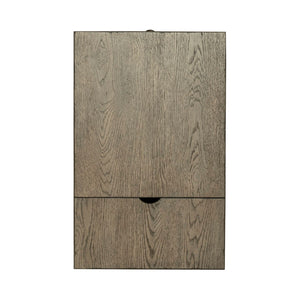 Americana Farmhouse - Chair Side Table - Dusty Taupe