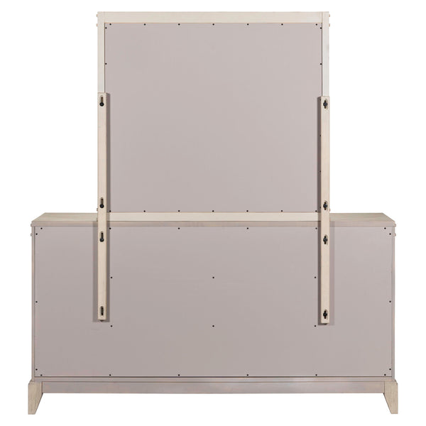 New Haven - Dresser & Mirror - Sanctuary White