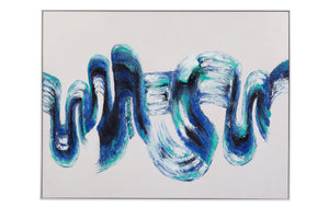 In Motion Canvas Art - White