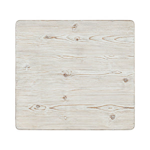 Backroads - End Table - Weathered White & Parchment Brown