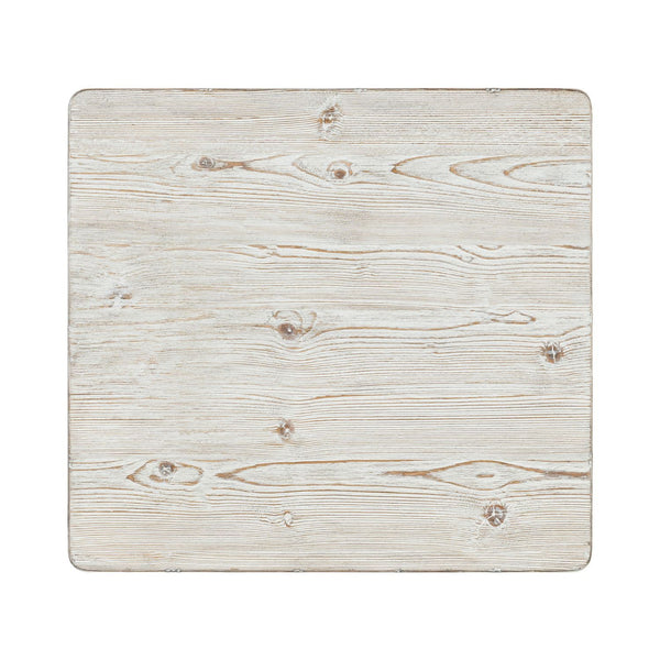 Backroads - End Table - Weathered White & Parchment Brown