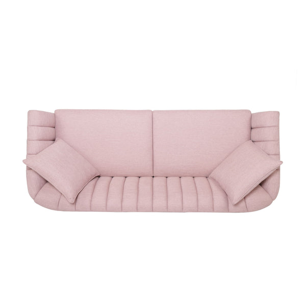 Contemporary 3 Seater Sofa With Accents