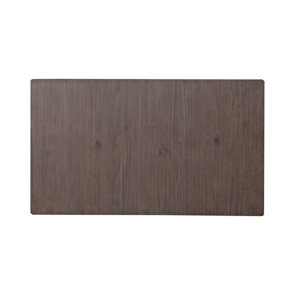 River Place - Rectangular Leg Table - Riverstone White & Tobacco
