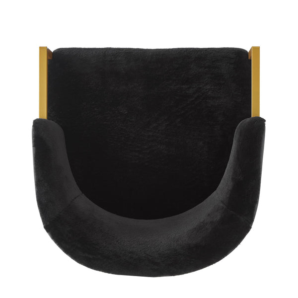 Upholstered Reading Accent Armchair For Living Room