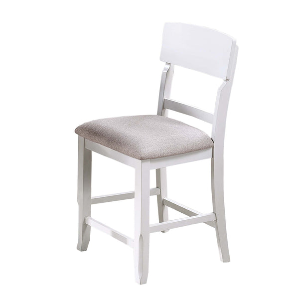 Contemporary Counter Height Dining Set With Built In Lazy Susan