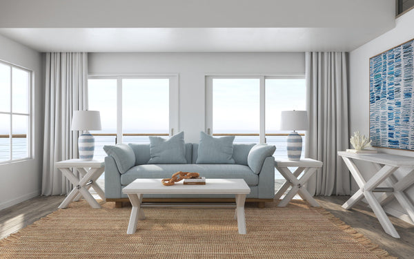Nadine - End Table - White