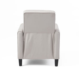 Upholstered Push Back Recliner Chair For Living Room