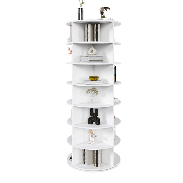 Rotating Shoe Rack Tower