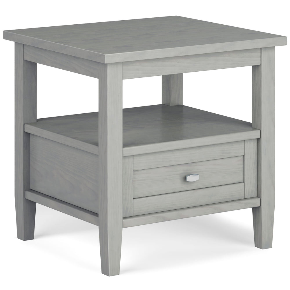 Warm Shaker - End Table - Gray