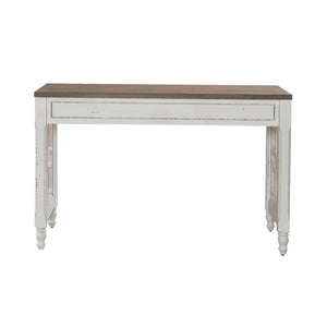 Magnolia Manor - L Writing Desk - Antique White