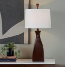 Curvo - Contemporary Polyresin Table Lamp (Set of 2)
