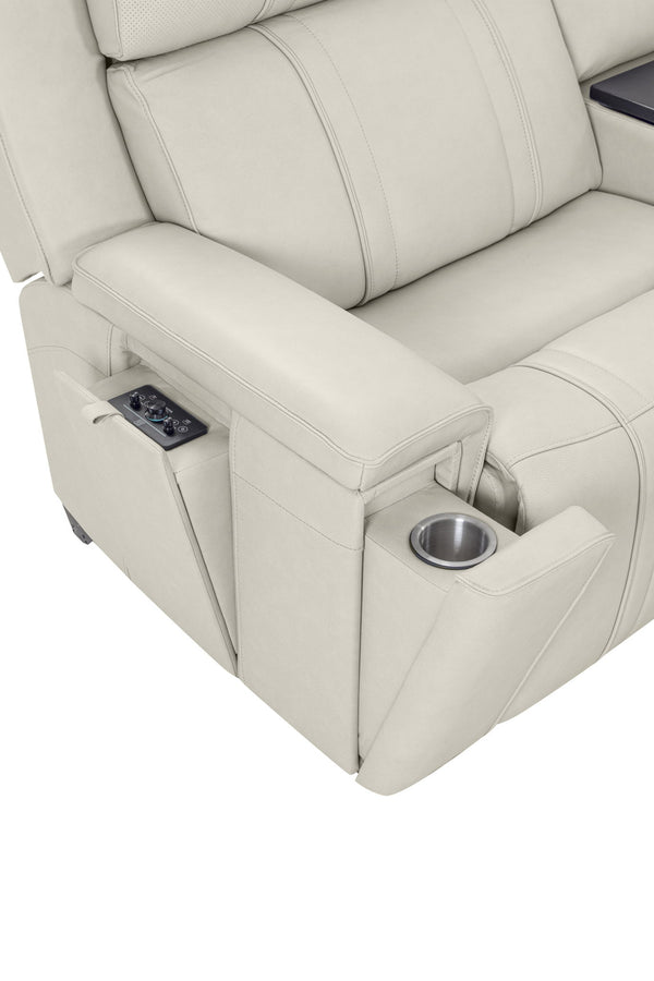 Sausalito - 6 Piece Modular Zero Gravity Power Reclining Sectional With Power Adjustable Headrests