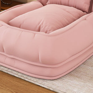 Upholstered Foldable Lazy Sofa Bed For Adults And Pets