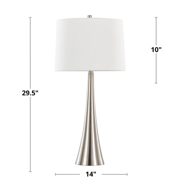 Diana - Contemporary Table Lamp (Set of 2)