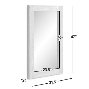 Langford - Wall Mirror - Light Brown