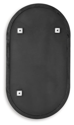 Clorington - Accent Mirror - Dark Brown