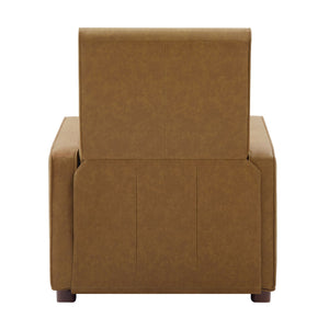 Manual Recliner Chair, 2 Position With 160° Adjustable Backrest For Living Room