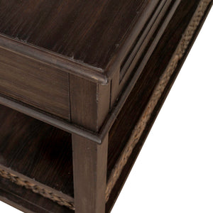 Mill Creek - 2 Drawer Sofa Table - Peppercorn