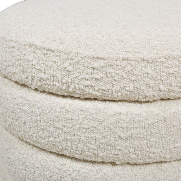 Fuji - Oversized Round Storage Ottoman