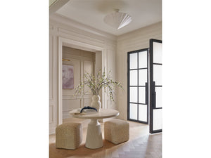 Birchaven - Pedestal Table - Beige