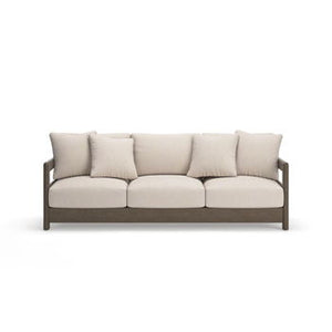 Arc Lake - Sofa With Cushion - Brown / Beige