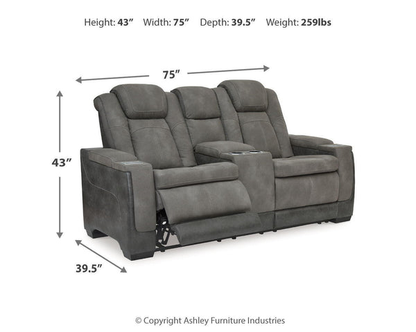 Next-Gen Durapella - Power Reclining Loveseat