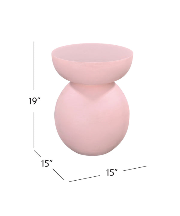 Eden - Accent Table - Blush Plaster