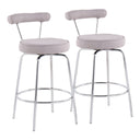 Rhonda - Contemporary Counter Stool (Set of 2)