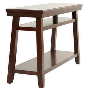3 Piece Occasional Table Se, Coffee Table, End Table & Sofa Table - Walnut