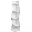 5 Tier S - Shaped Corner Shelf For Living Room