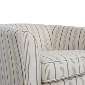 Zeniqua - Upholstered Swivel Chair With Loose Cover