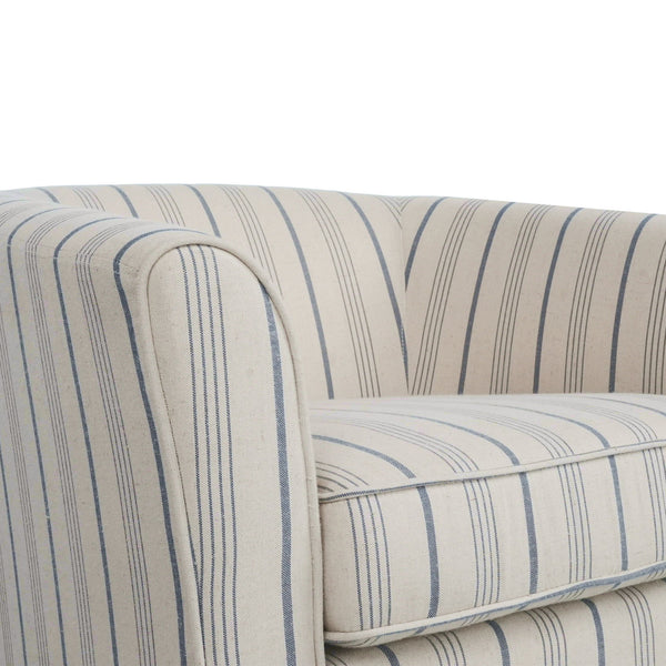 Zeniqua - Upholstered Swivel Chair With Loose Cover