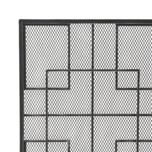 Dorothy - Modern Single Panel Iron Fire Screen
