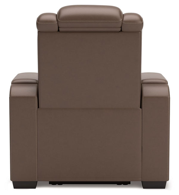 High Impact - Power Recliner / Adj Headrest - Tobacco