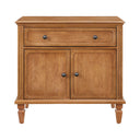 Nightstand With Charging Station Bedside Table With Drawer And Double Door Storage