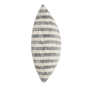 Linna - 24" x 24" Pillow - Natural / Black