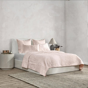 Bari - Velvet Sham - Bliss Pink