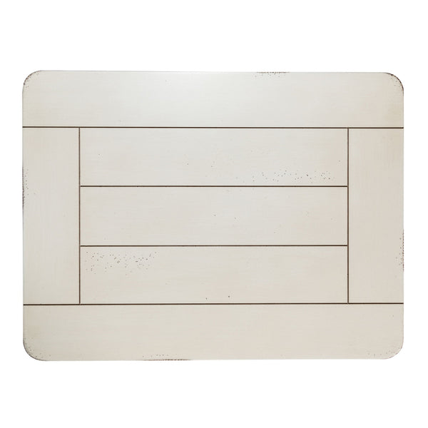 Dockside - Chair Side Table - White