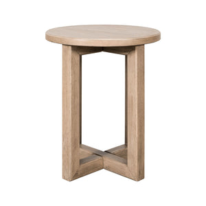 Proximity Place - Chairside Table - Barley Buff