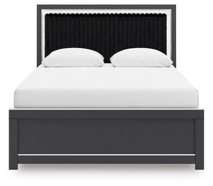 Zuraleus - Upholstered Panel Bed