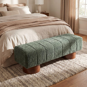 Modern Upholstered Dining Bench