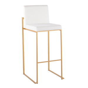 Fuji - Contemporary Design High Back Barstool