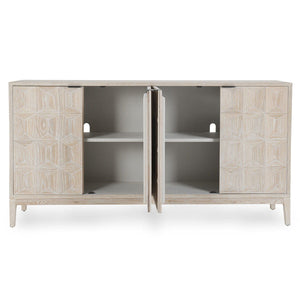 Mira - 4 Door Sideboard - White